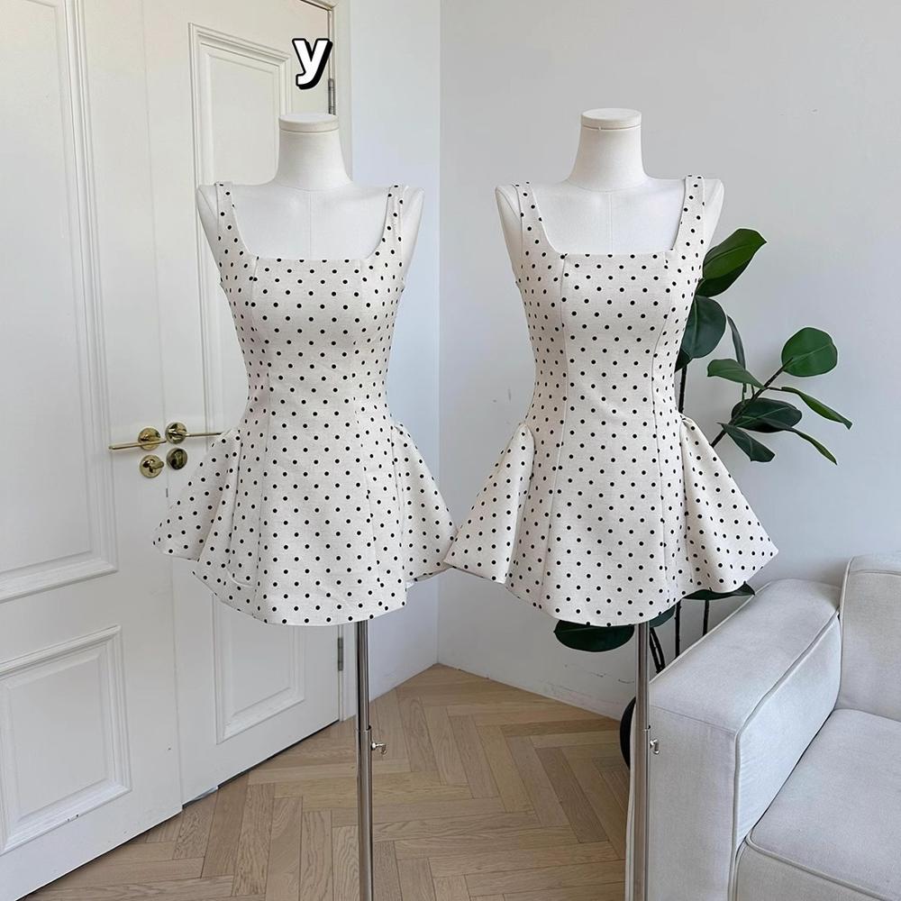 

Ветер маленькое белое платье в горошек повседневное пышная короткая юбка дети лето XL- (recommended 110-60kg)