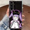 Japan Anime Phone Case For Samsung S25 S24 Ultra S23 Fe S22 S20 S21 Plus Plus 5G Fe Transparent Cover