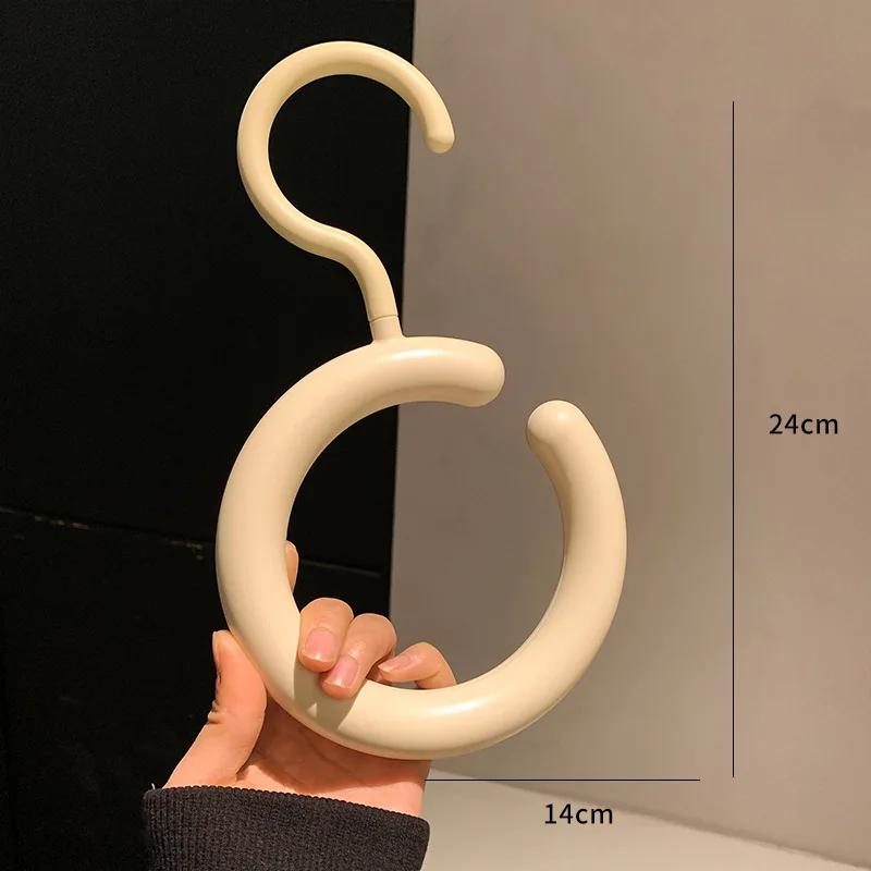 Plastic Hat Storage Clothes Hanger Invisible Luxury Multi-Function Hook Home Use Coat Hanger Nordic Sle Adult Closet