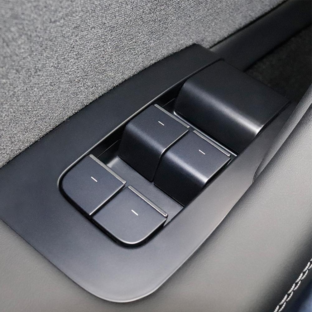 For Tesla 2023 Car Window Lift Button Sticker Sticker Accessories Button Car Interior Do S9A0
