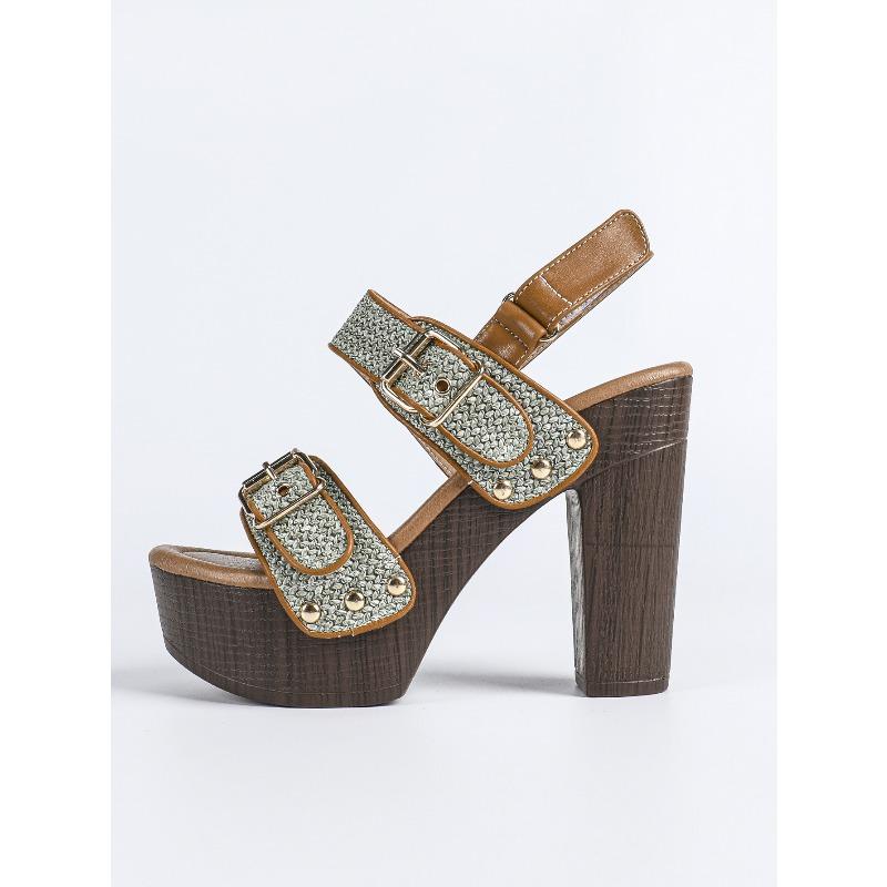 Super High Heel Sandals Fish Mouth