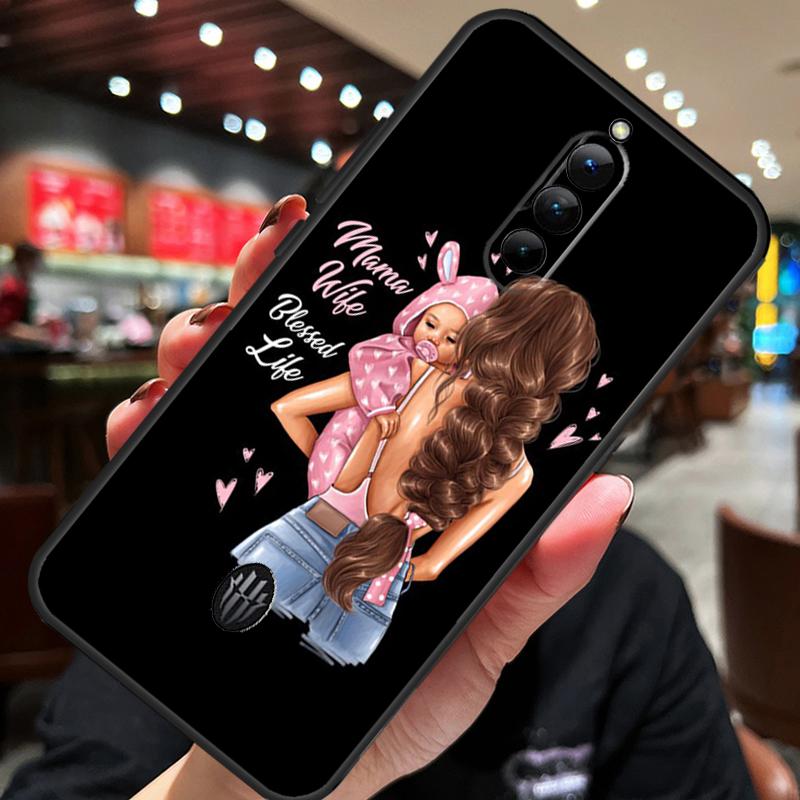 Krásný obal Matka Dcera Syn pro ZTE Nubia Red Magic 10S 10 8 9 8S 9S 11 Pro Plus 5G 6R 6 7 6S 7S Pro 10 Air Kryt