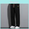 Summer Mens Ice Silk Straight Leg Pants With Quickdry Fabric For Casual Wear