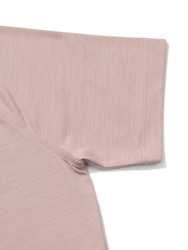 NORDISK Hygge Hike Crop Short Sleeve Tee - W_Light Pink