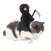Lustiges Hundekostüm Kreatives Hundesattel-Kostüm Hund Geisterreiter-Kostüm Halloween-Party