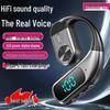 K1 Bluetooth Air Conduction Ear-Hook for Business & Sport: Single-Ear, Non-In-Ear, No Ear Damage, with Digital Display.
