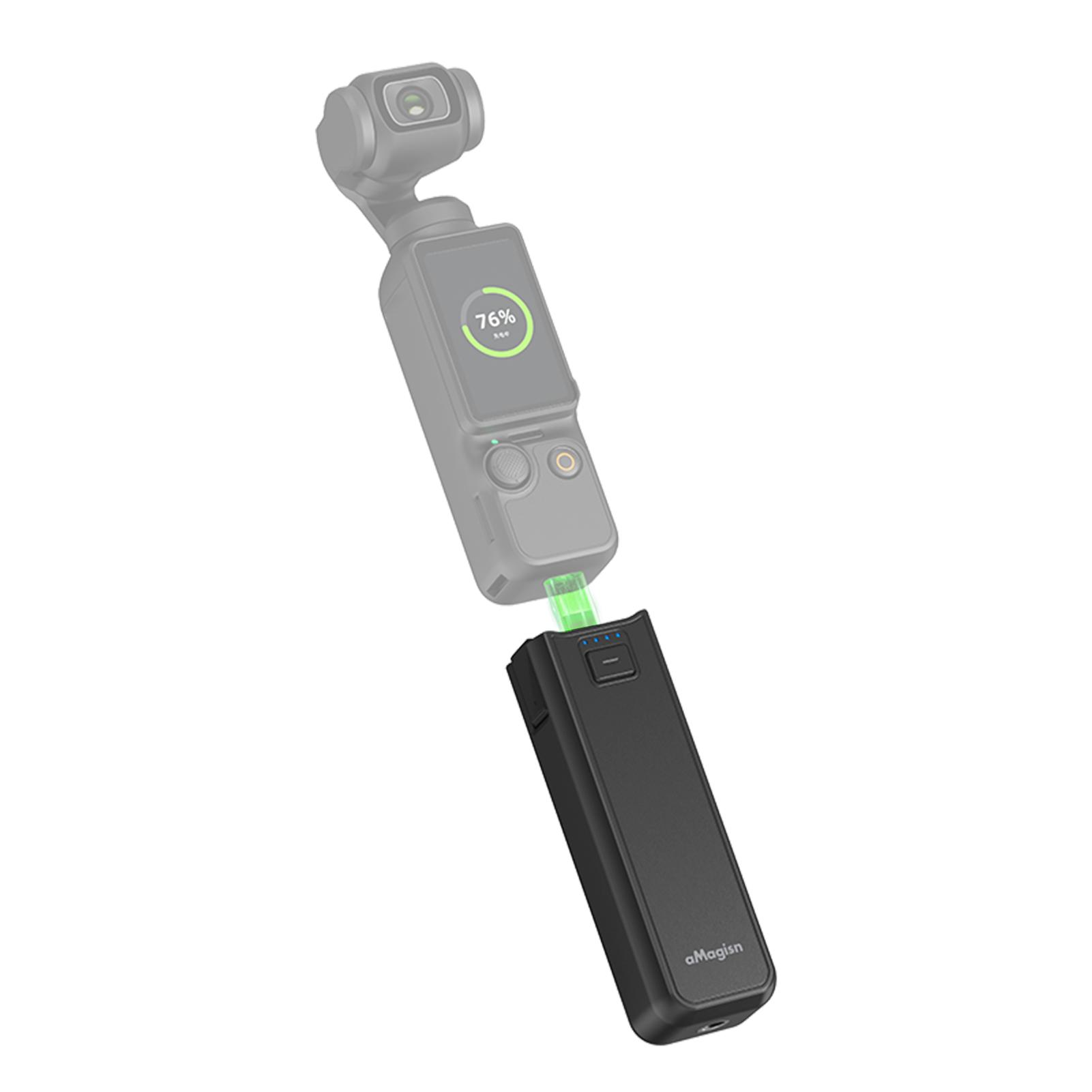 

Ручной портативный аккумулятор aMagisn BD05 Power Bank Hand Grip 4500mAh с интерфейсом Type-C чёрный