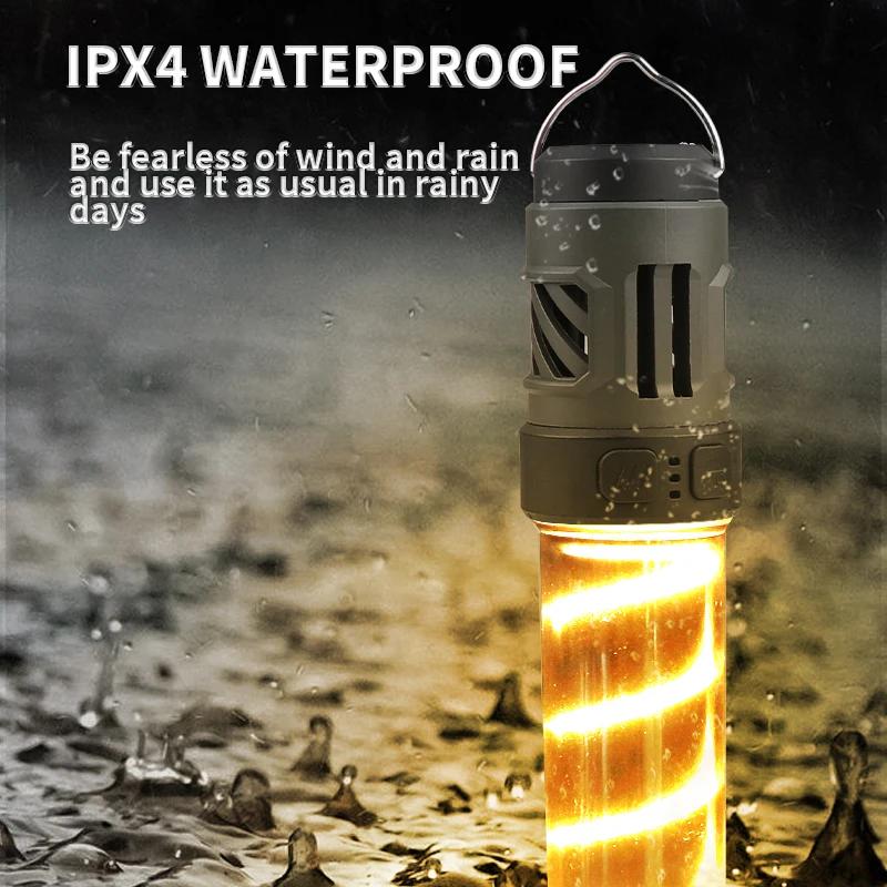Lighting Flashlight LED Mosquito Repellent Camping Lights  Portable Flashlight Rechargeable Multi-function Camping Light Outdoor