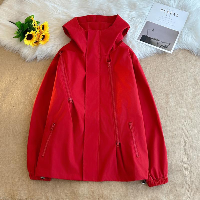 Mäntel Herrenjacken Frühling und Herbst Trendy Casual Fashion Jugend Kapuzen Outdoor Sportjacken Herrenbekleidung