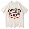 Morat Si Ayer Fuera Hoy US Tour T Shirt 2026 Men/women Harajuku Vintage Graphic Tshirt Classic Unisex High Quality Cotton Shirts