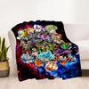 Dragon Ball Characters Blankets Are Suitable for Living Rooms,making Them an Ideal Choice for Outdoor Travel and Gifts.