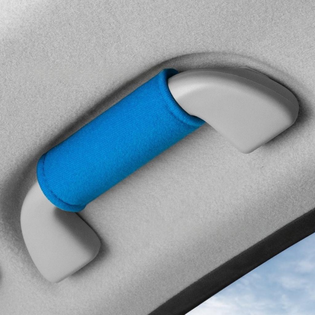 Soft Handle Bar Glove Cover Anti Slip Soft Suede Plush Pull Handle Cover Pad Sleeve Car Roof Door Handle Protector Ornaments