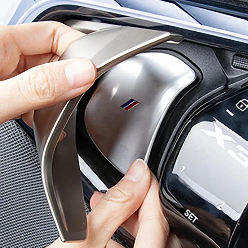 For BMW X3 iX3 G45 G48 2025 Car Door Handle Wrist Decoration Cover Stainless Steel Protection Sticker Styling Accessories npmk56