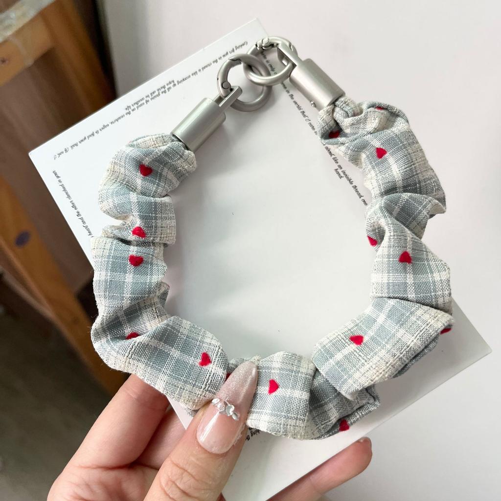 Ins Korea Mobile Phone Lanyard Mobile Phone Short Wrist Lanyard Anti-loss Phone Chain Rope Bracelet Mobile Wrist Strap for Girl