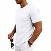 Men's Summer Round Neck Top  Men's Sports Casual Short-Sleeve