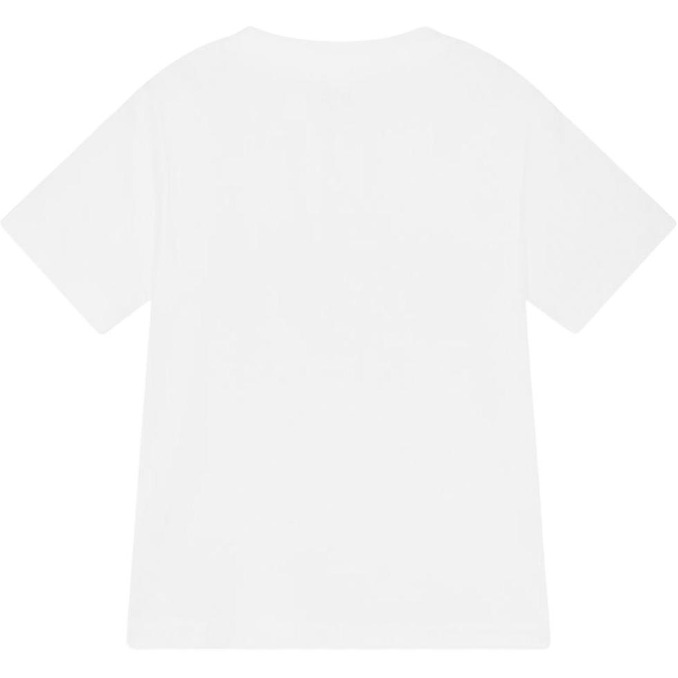 Polo Ralph Lauren Kids Logo Print Crew Neck Straight Cut Short Sleeve T-Shirt Kids Tops White CWPOTSHY8020990100