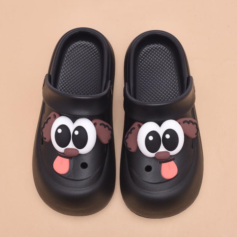 New hole shoes women's platform cute summer beach non-slip bag head breathable outside wear cool slippers