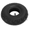 10 Inch 4.10 3.50‑4 Inner Tube Tire with Bent Valve 4.10 3.50‑4 Rubber Inner Outer Tyre Pneumatic Tire Replacement