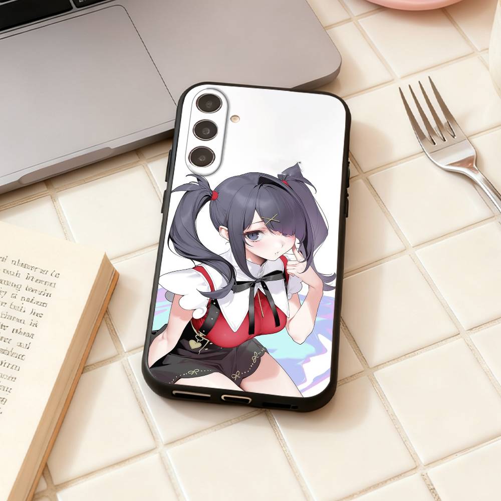 Anime NEEDY G-GIRL OVERDOSES Handyhülle für Samsung Galaxy A73, A72, A71, A70, A53, A52, A51, Andere Weiche Schwarze Hülle