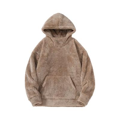 Hooded Sweatshirt Men's Solid Color Long-sleeved Pullover Casual Fashion Top