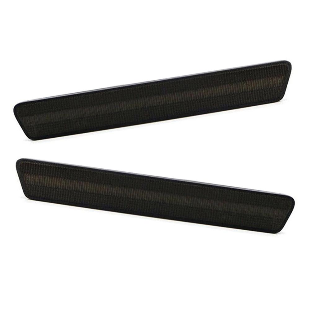 2x Smoke LED Rear Side Reflector Light Red For 99-04 Ford Mustang XR3Z-15A448-AA