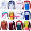 Herren Offroad Racing T-Shirt Langarm Lockerer Schnitt Atmungsaktiv Radsport Sportshirt Unisex