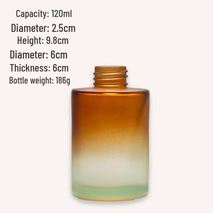Gradient Glass Aroma Diffuser Bottle (Empty, Flameless)