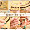 1pc Natural Bamboo Rectangle Beading Tray For Jewelry Bracelet Making and Other Jewelry Necklaces Design Beading DIY Mats Trays