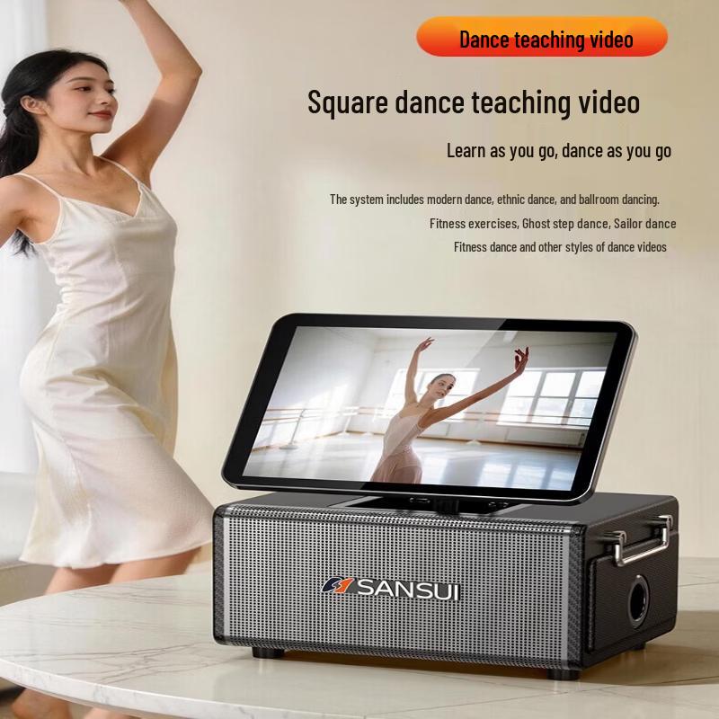 SANSUI Q17 Portable KTV & Live Stream Speaker System (CN Version)