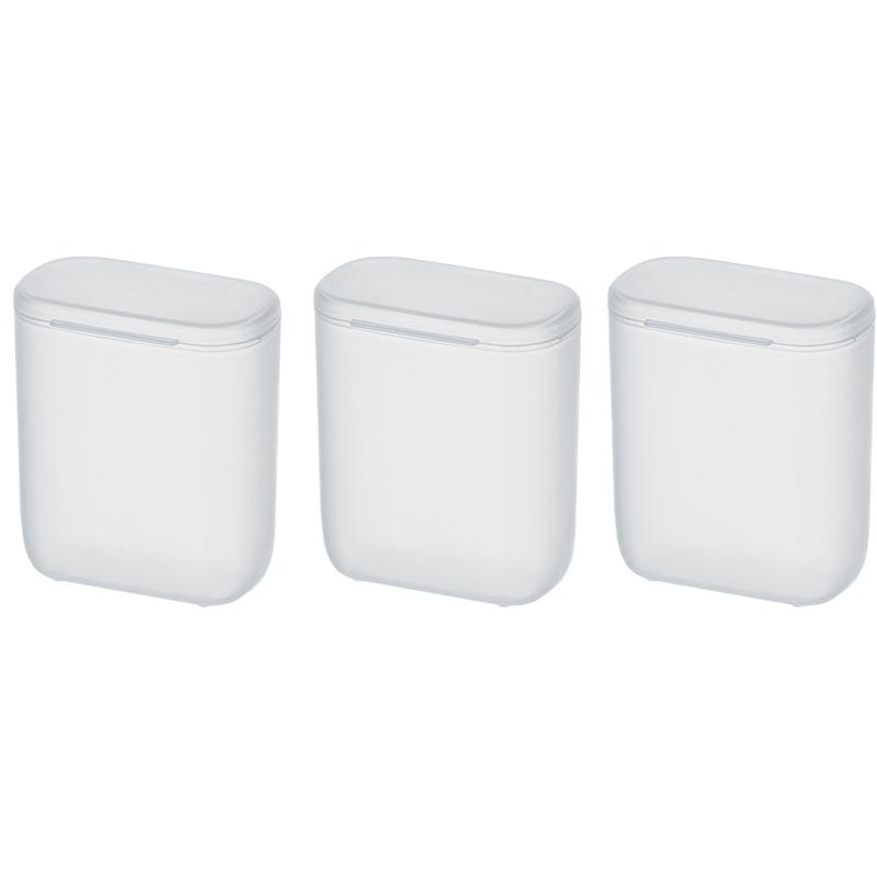 1/3pcs Desktop Data Cable Storage Box Dustproof Headphone Organizer Box With Cover Clear Cable Wire Container Box in Home Office