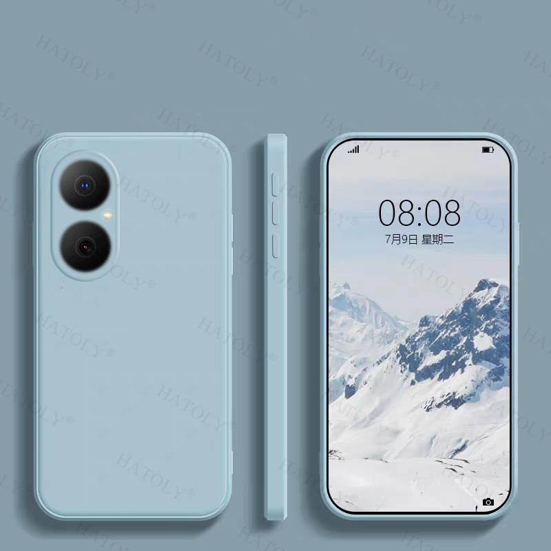 

Чехол-накладка для Huawei Nova Y73 Для Huawei Nova Y73 Противоударный Чехол из Жидкого Силикона Конфетного Цвета Для Huawei Nova Y73 Чехол For Huawei Nova Y73