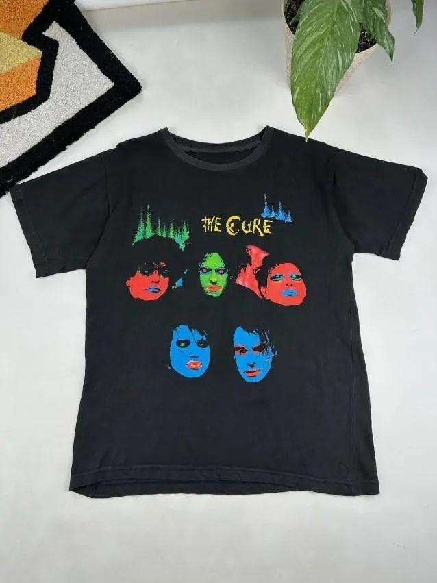 The Cure Rock Band Shirt, The Cure Vintage T-Shirt, The Cure Gift For Men And Women Unisex T-Shirt, Gift For Her, Gift For Him S