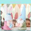 Adorable Pink Bunny Plush Doll Decoration As Creative Easter Gift For Holidays