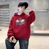 Boys' Trendy Fleece Hooded Sweatshirt - 2025 Autumn/Winter Collection for Medium & Large Kids