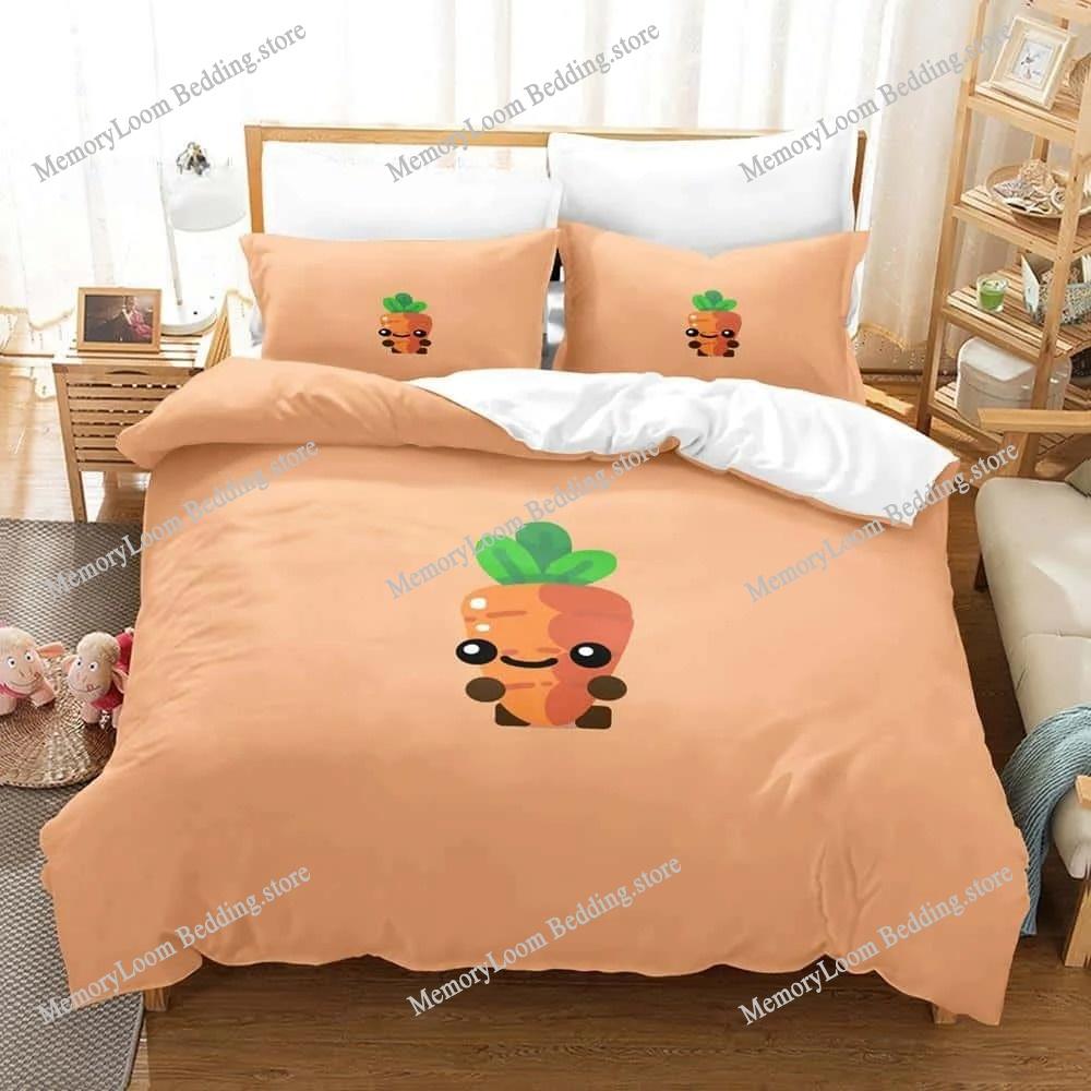 Set de lenjerie de pat 3D Kawaii Game Boomerang Fu Single Twin Full Queen King Size Set de pat Adult Copil Dormitor Seturi husă de plapumă Textile de casă