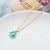 Retro Dripping Yang Tai Chi Necklace Pendant Necklace Fashion Trend Girl Necklace Temperament Necklace