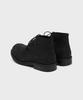 Firenze Atelier [Vibram] Ankle Line Solid Chukka Boots 2700 [Natural Black]