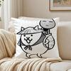 Tower Defense Japanisches Spiel BBattle Cats Kissenbezug Kissenhülle Milbenschutz Wohnzimmer Sofa Dekor Kissen Zimmer