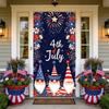 Fourth of July Printed Towel Soft Microfiber Material Lightweight Quick Dry Design for Indoor Outdoor Use