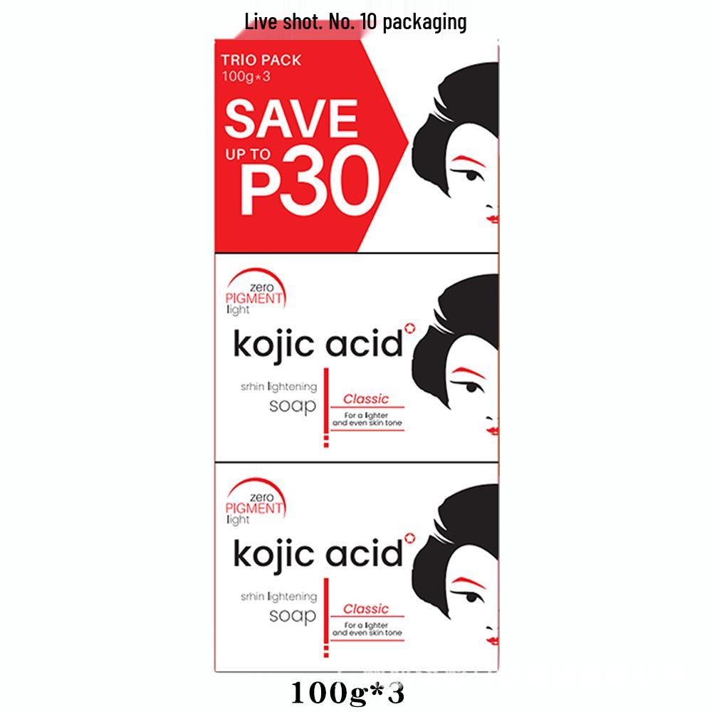 Kojic Acid, Curcumin, Papaya, and Essential Oil Fragrance Soaps for Cleansing and Bathing