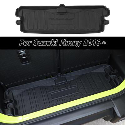 Tappetino per bagagliaio per auto, per tutte le stagioni, per accessori Suzuki Jimny 2019-2023, nero