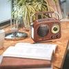 Gelielim Tragbares Radio mit FM High Card MP3 Lautes Retro-Radio mit LED-Licht FM/AM/SW/Breite Unterstützung, Empfindlichkeit, USB/SD-Unterstützung, Player, Lautstärke,