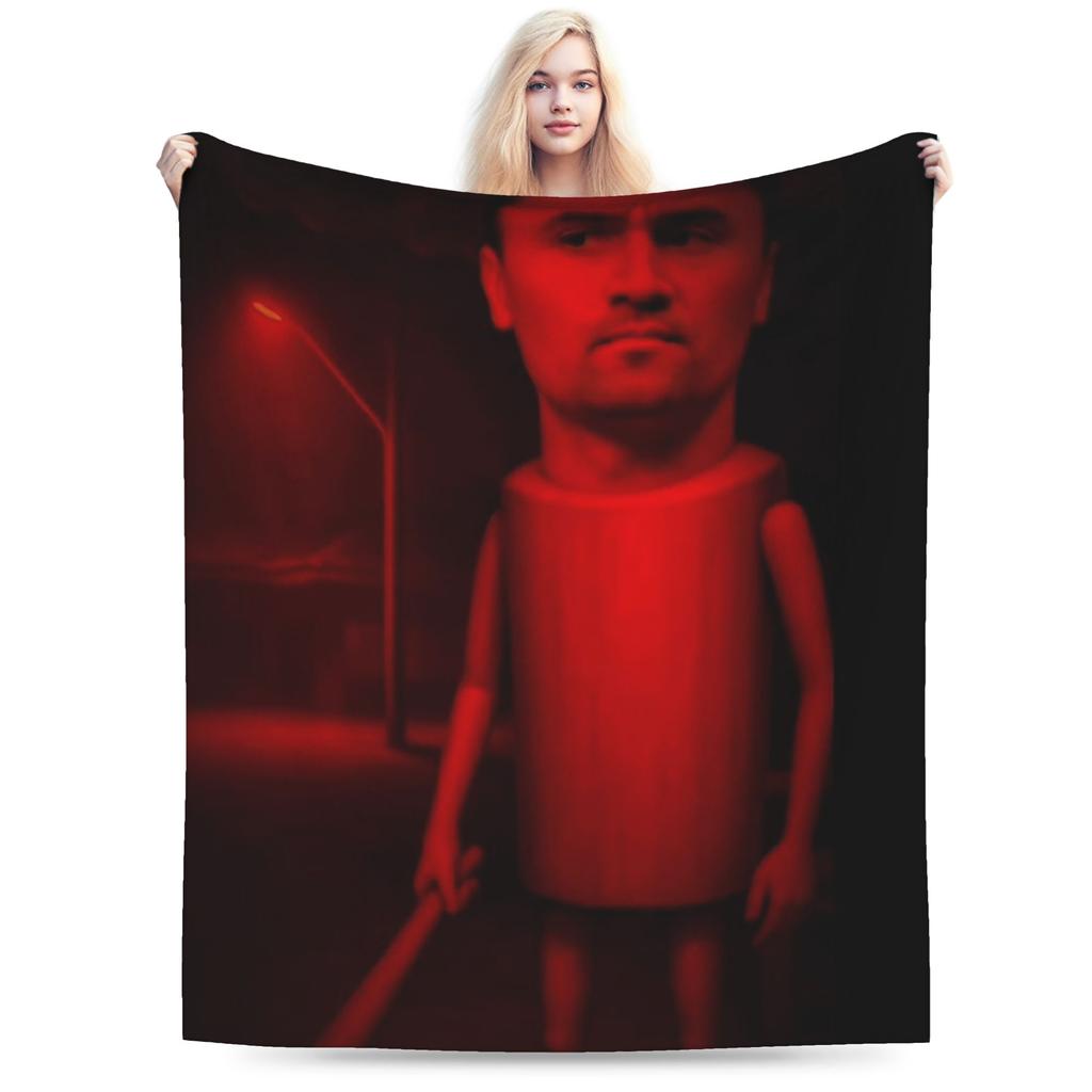 Super Soft Charlie Kirk Throw Blanket Premium Fleece Flannel Lightweight Bed Blanket Cozy Plush Bedspread All Season Use
