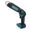 Cordless LED Work Light for 18V Battery 2 Level Adjustable 500lm 1000lm 90 Degree Rotatable Lamp for Outdoor