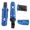 Pair Motorcycle Footrest Rear Foot Peg FP257-Set Fit for SUZUKI GSXS1000 GSXR600 GSR750(Blue )
