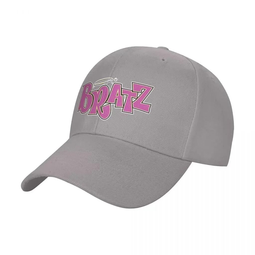 Bratz Logo Casual Baseball Cap Spring Trucker Hat Wholesale Outdoor Gym Snapback Cap Unisex Men Trendy Baseball Caps