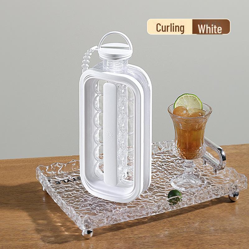 Portable Foldable Ice Tray with Ice Ball Mold