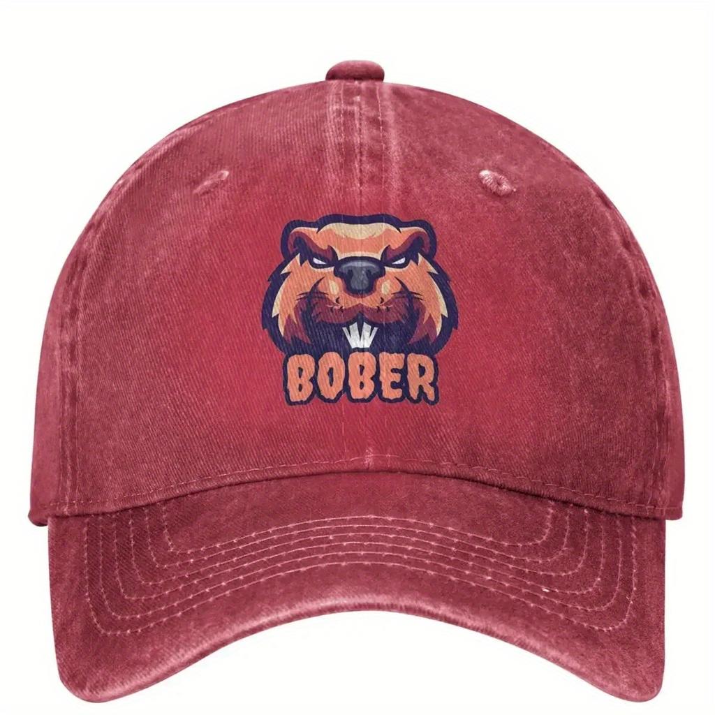Casquette de Baseball Bober Vibe Métal pour la Chasse et le Camping Chapeau Papa d'Été pour Couples Snapback Tendance Design pour Femmes