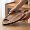 Natural Wooden Fish Dish Rustic Solid Wood Tray Cakes Tray Serving Platter  Holiday Party