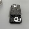 Fashion Silver Rivets Five-pointed Star Leather Shockproof Phone Cover Case for iPhone 17 16 15 14 Pro Max 13 Protective Case